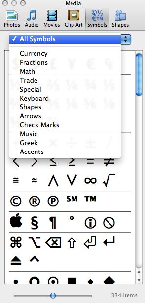 Excel For Mac Symbols